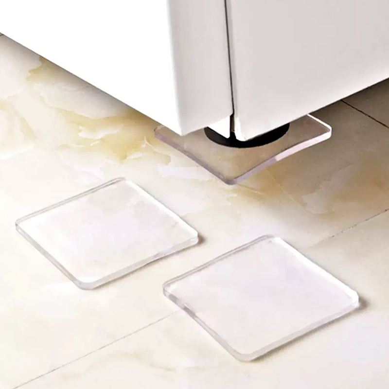 Jet Home Bathroom Mats - 4/12 szt. Mata antywibracyjna antypoślizgowa pod