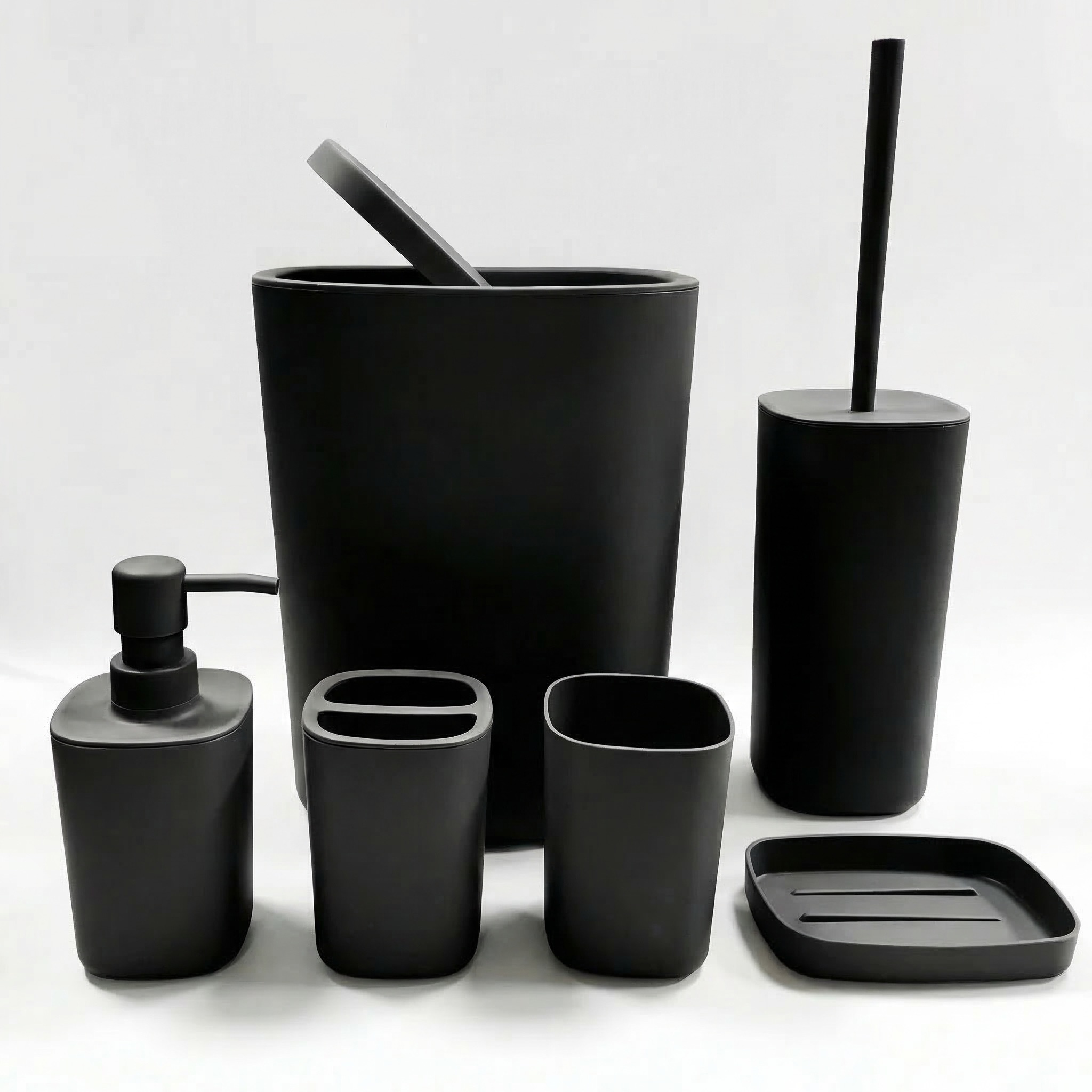Zara Home Bathroom Set - 6-częściowy zestaw akcesoriów łazienkowych, zestawy do