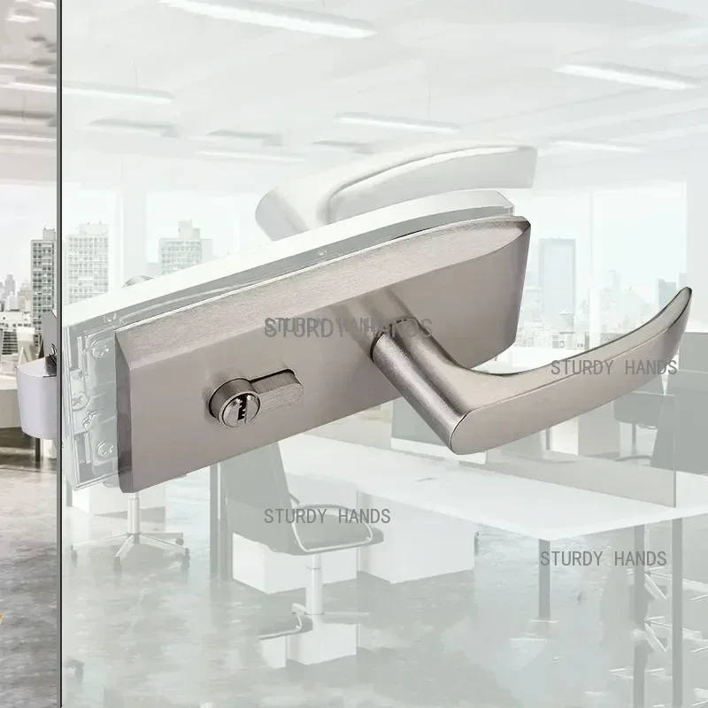 Home Bathroom Lock - Zamek do szklanych drzwi biurowych Łazienka