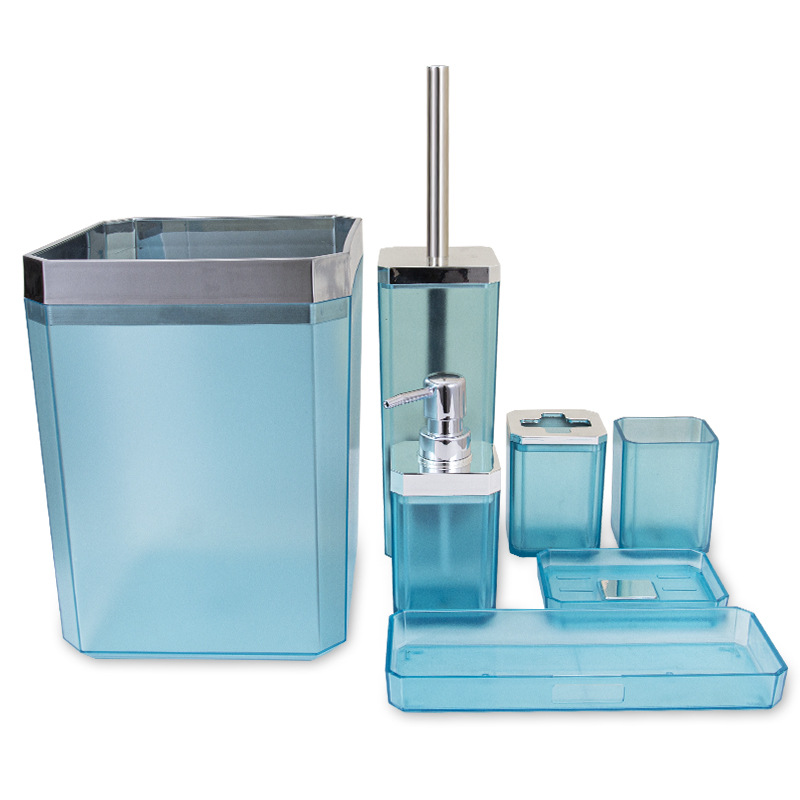 Zara Home Bathroom Set - 7 sztuk zestaw akcesoriów łazienkowych do