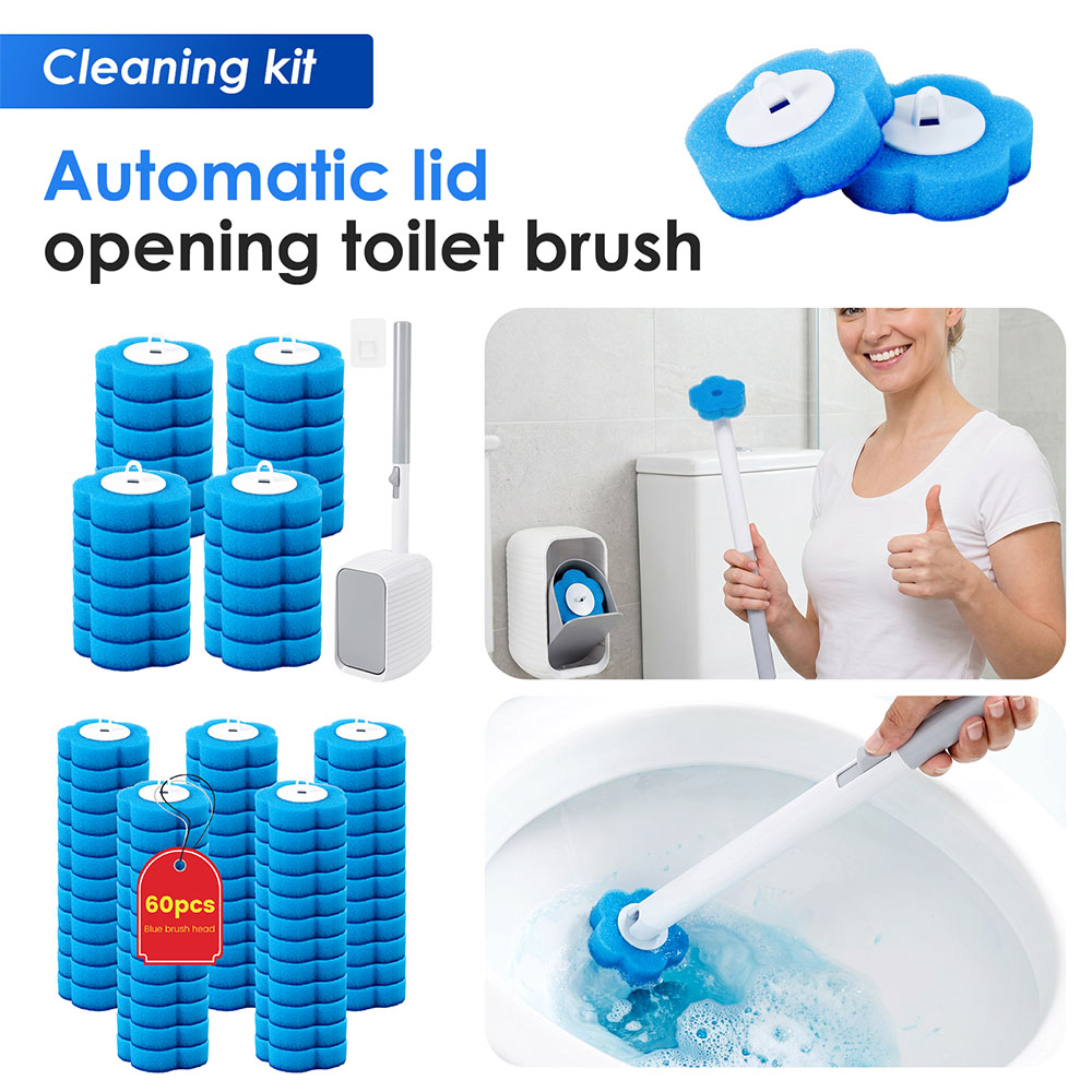 Home Bathroom Gadgets - Nowy zestaw szczotki do WC z