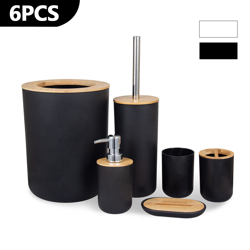 Zara Home Bathroom Set - 6Pcs/zestaw dozownik do mydła pudełko szczotka