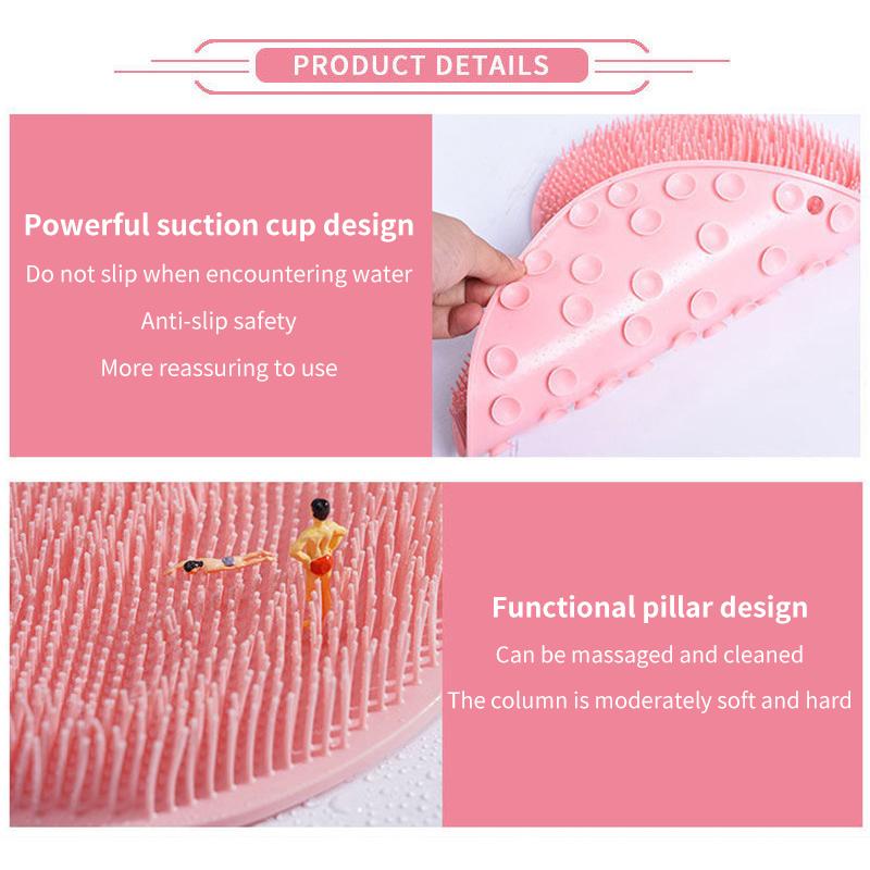 Non Slip Bath Mat - Mata do szorowania stóp montowana na