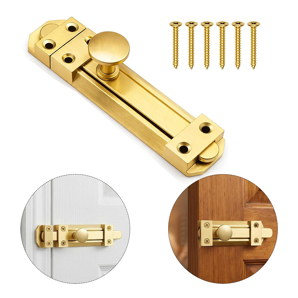 Home Bathroom Lock - Zamek do drzwi przesuwnych z litego