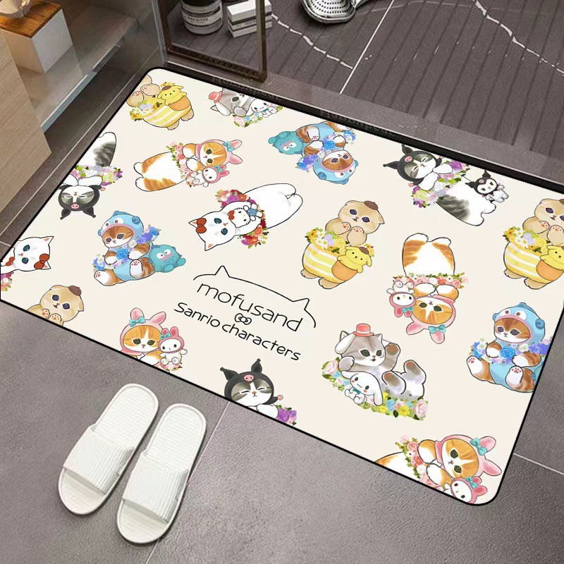 Non Slip Bath Mat - Mata podłogowa z ziemi okrzemkowej Mofusand,