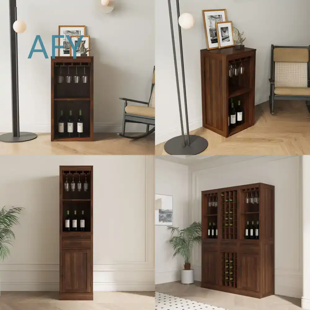 Muji Home Storage - Modułowa szafka na wino w kolorze