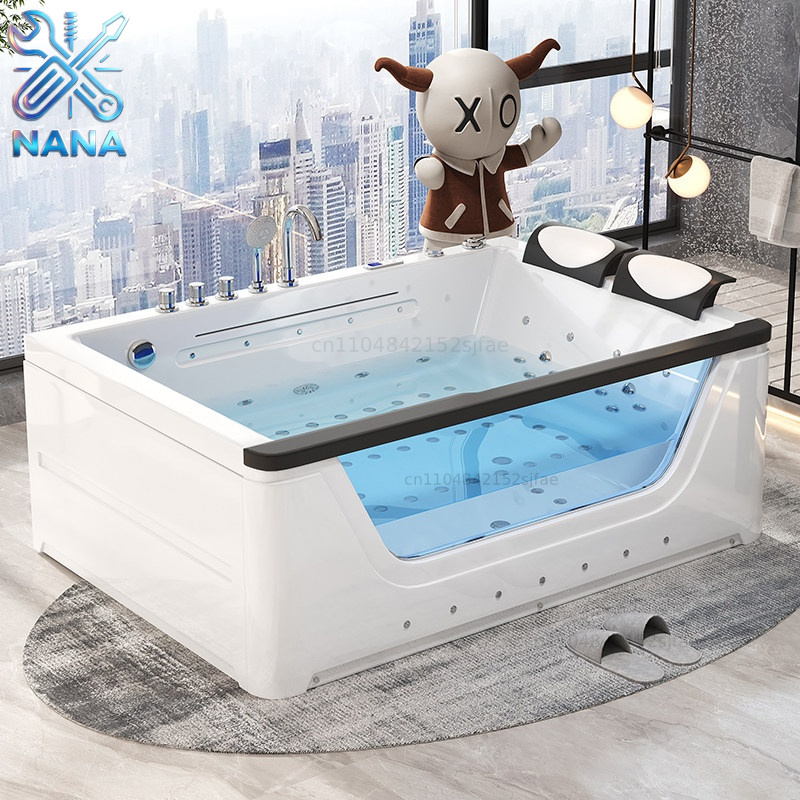 Home Bathroom Jacuzzi Tub - Akrylowa wanna z hydromasażem dla 2