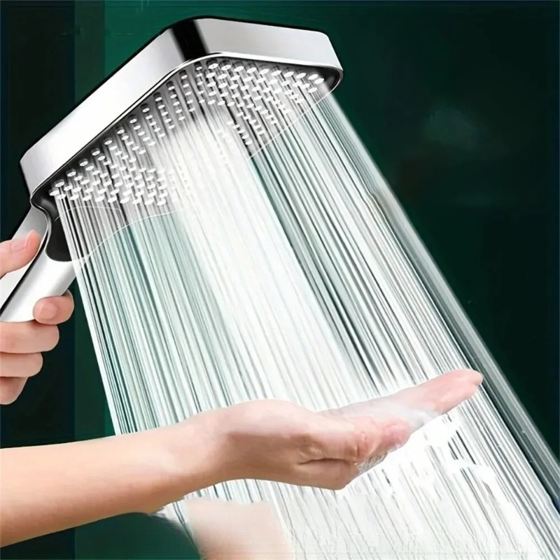 Home Bathroom Gadgets - Regulowana słuchawka prysznicowa 3-funkcyjna, wysokociśnieniowa, o