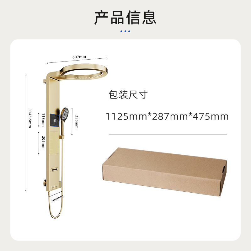 Inteligentna, cyfrowa, szara n – Home Bathroom Shower recenzja i cena