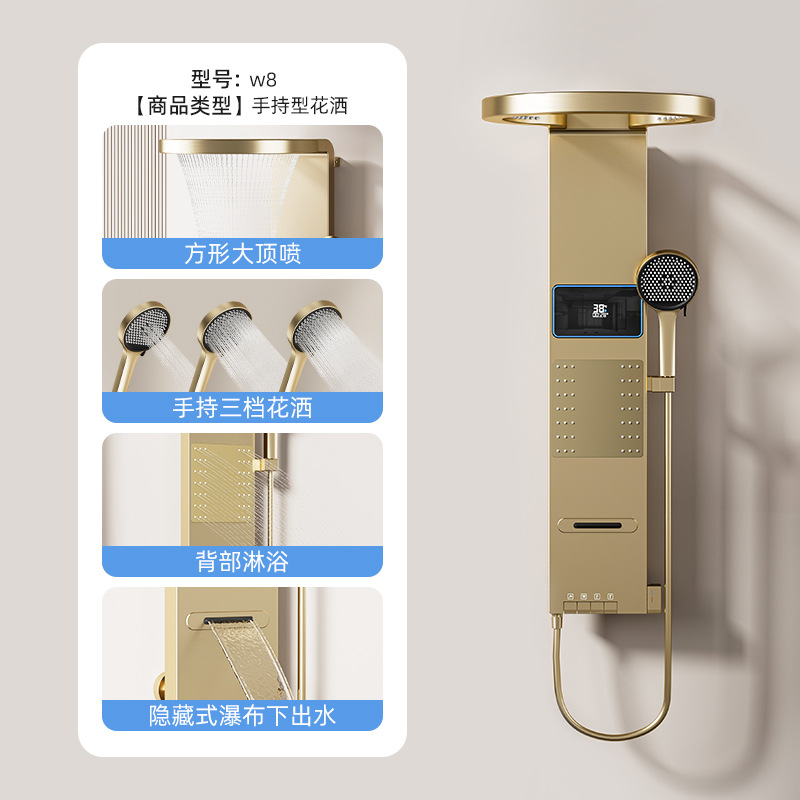 Inteligentna, cyfrowa, szara n – Home Bathroom Shower recenzja i cena