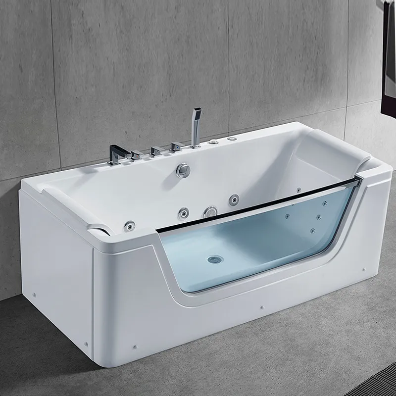 Inteligentna akrylowa wanna z  – Home Bathroom Jacuzzi Tub recenzja i cena