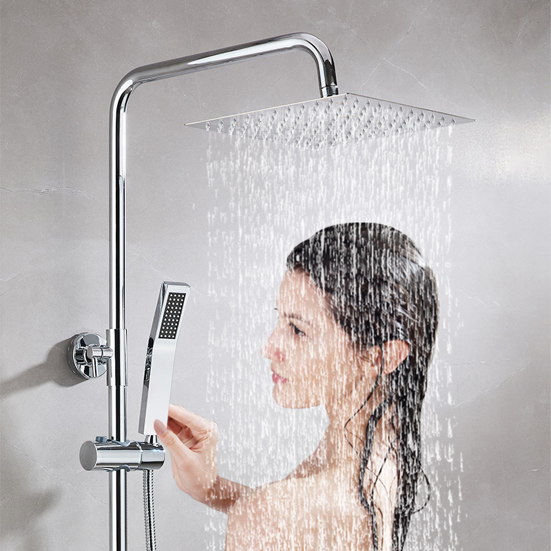 Elektroplaterowany zestaw prys – Home Bathroom Lock recenzja i cena