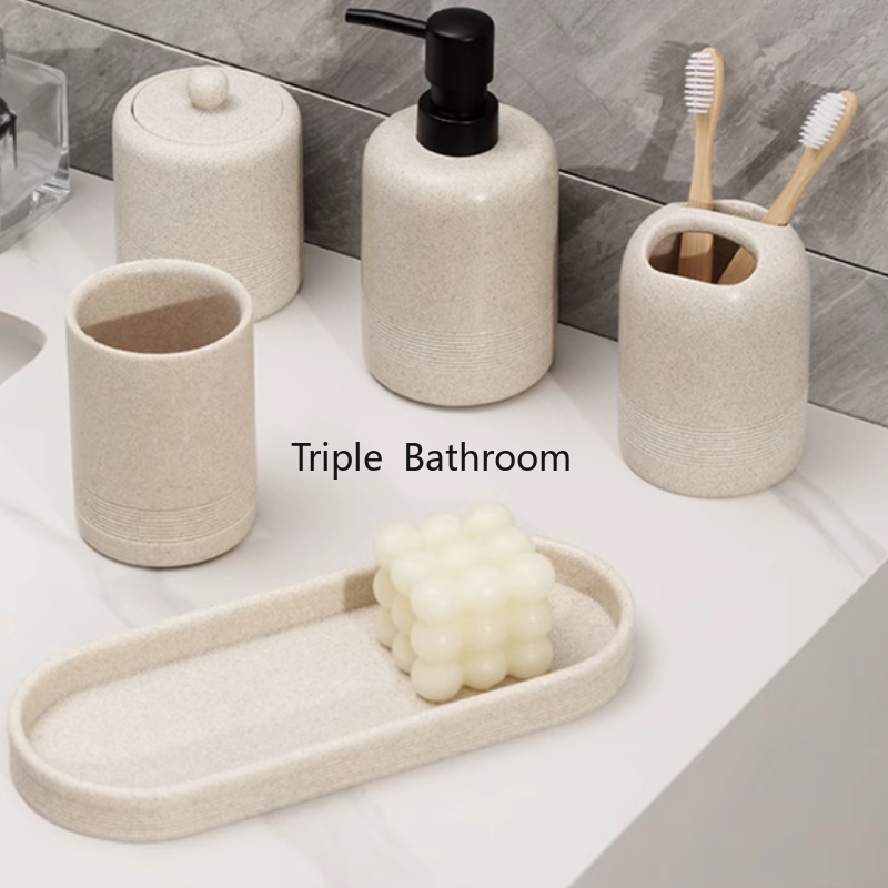1 szt. Piaskowiec łazienka prz – Zara Home Bathroom Set recenzja i cena