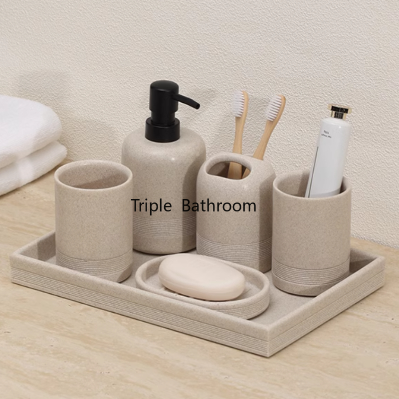 1 szt. Piaskowiec łazienka prz – Zara Home Bathroom Set recenzja i cena