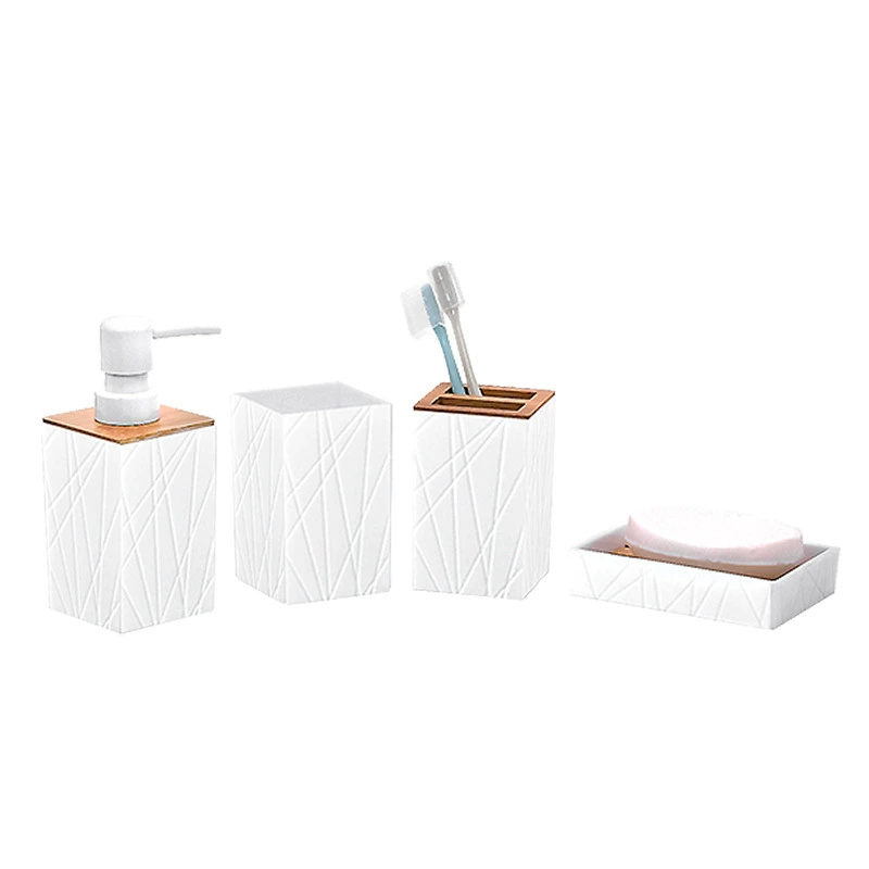 4-częściowy zestaw akcesoriów  – Zara Home Bathroom Set recenzja i cena