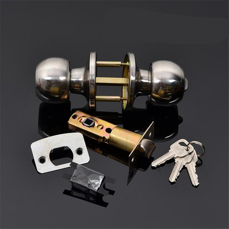 Okrągła gałka do drzwi zamykan – Home Bathroom Lock recenzja i cena