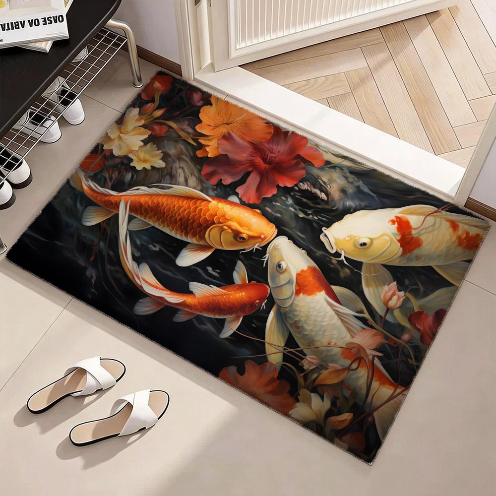 Mata podłogowa z motywem ryb k – Home Goods Bathroom Mats recenzja i cena