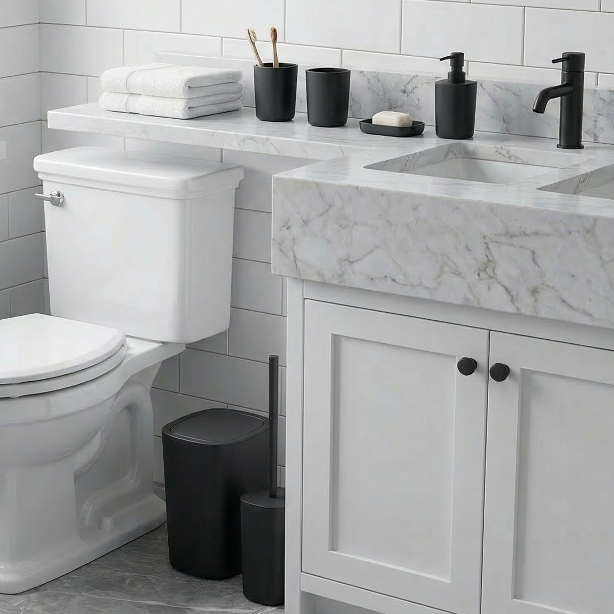6-częściowy zestaw akcesoriów  – Zara Home Bathroom Set recenzja i cena