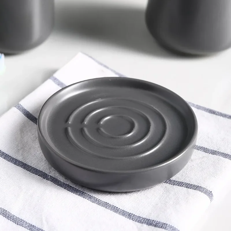 Ciemnoszary ceramiczny balsam  – Zara Home Bathroom Set recenzja i cena