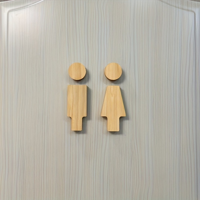 2 SZT. Drewniany Znak Łazienko – Home Bathroom Gadgets recenzja i cena