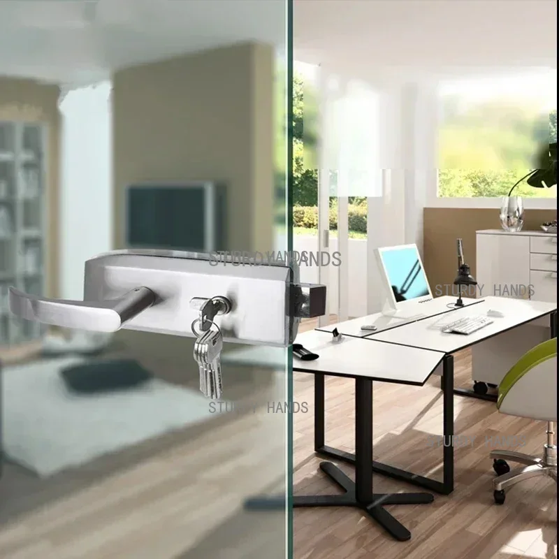 Zamek do szklanych drzwi biuro – Home Bathroom Lock recenzja i cena