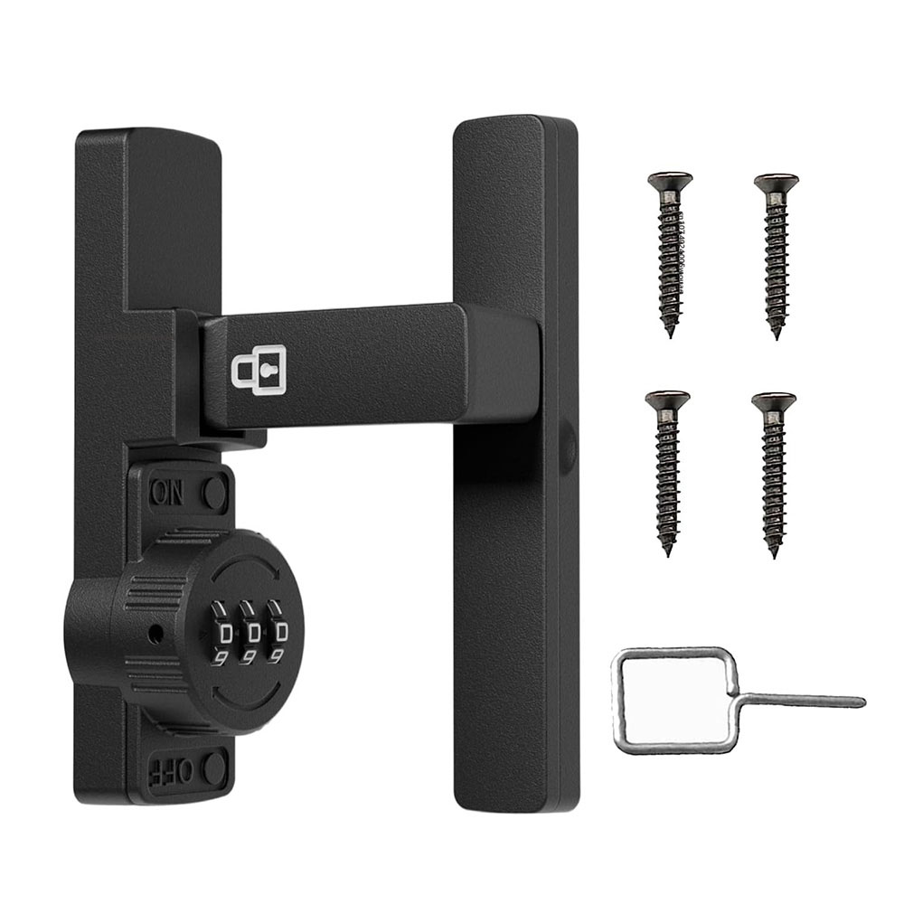 Zamek do drzwi przesuwnych, 3- – Home Bathroom Lock recenzja i cena