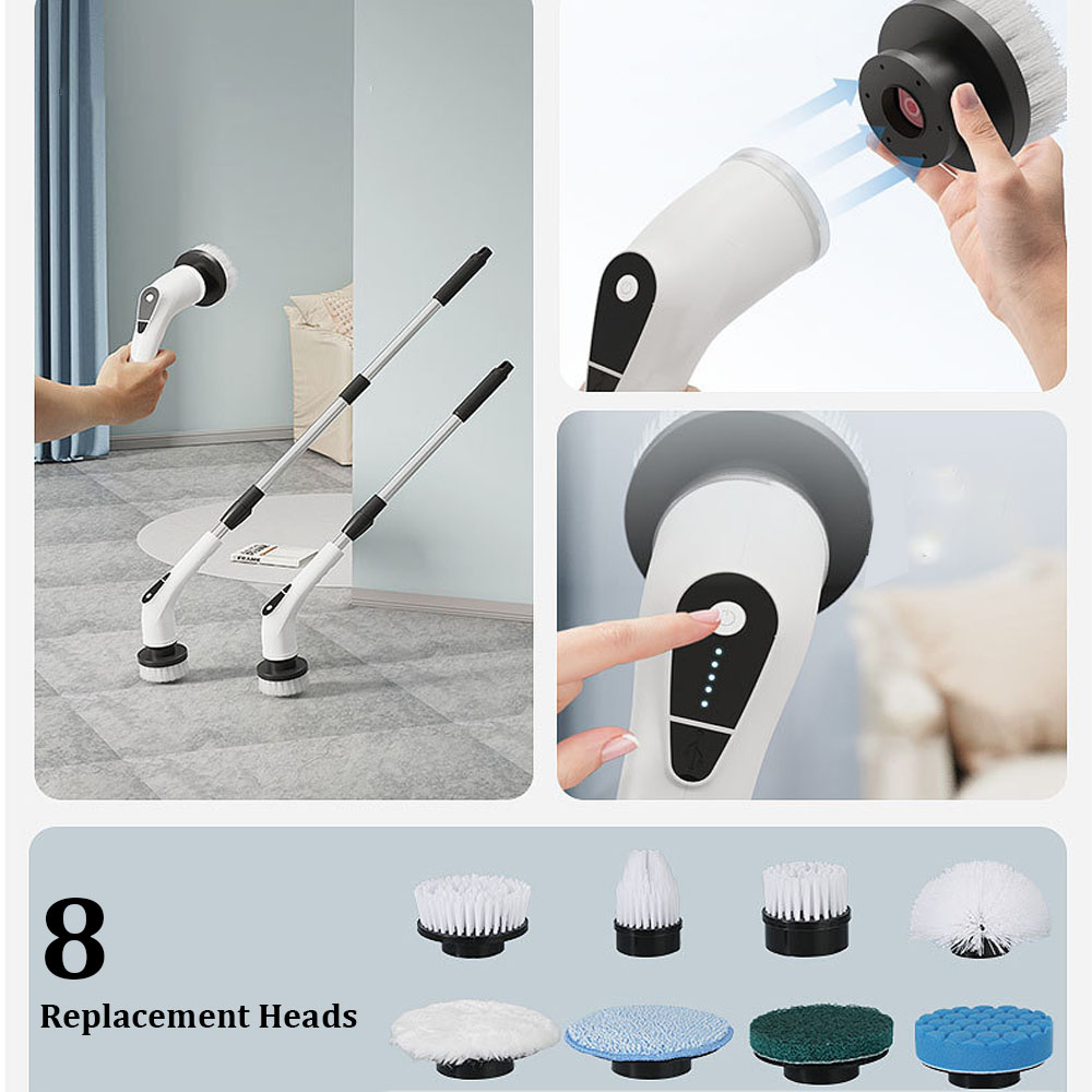 Bezprzewodowa szczotka obrotow – Home Bathroom Cleaning Machine recenzja i cena