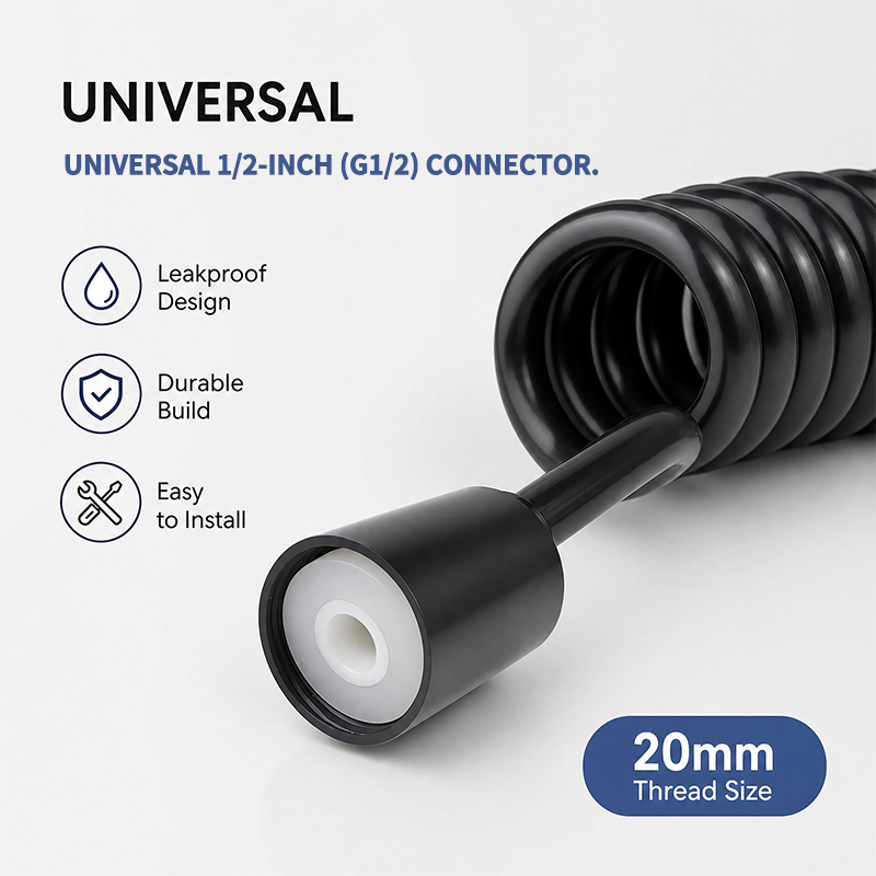 2m Sprężynowy Wąż Spiralny Wys – Home Bathroom Plumbing recenzja i cena