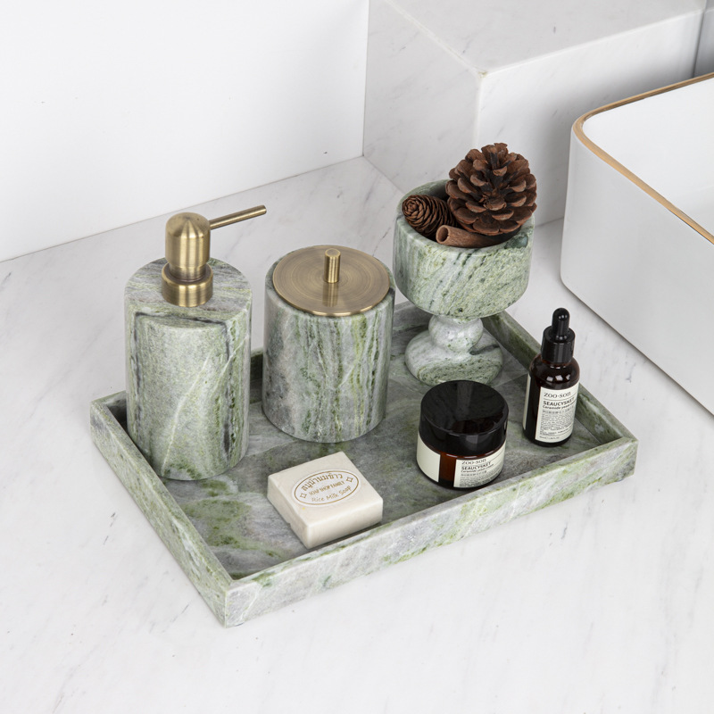 Zestaw 6 elementów z marmurową – Zara Home Bathroom Set recenzja i cena