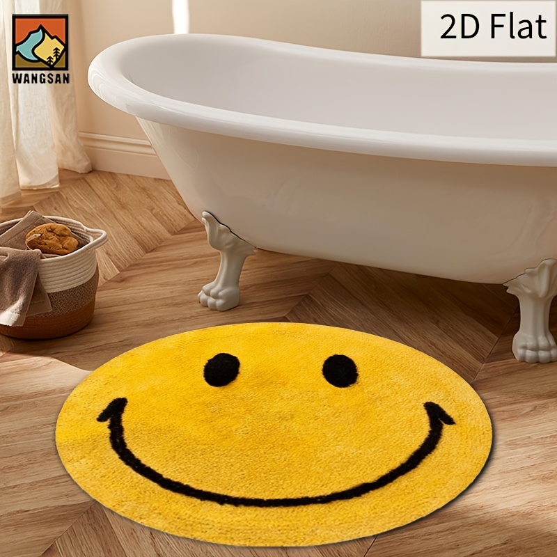 Okrągły dywan z flaneli 2D z m – Home Bathroom Floor Mats recenzja i cena