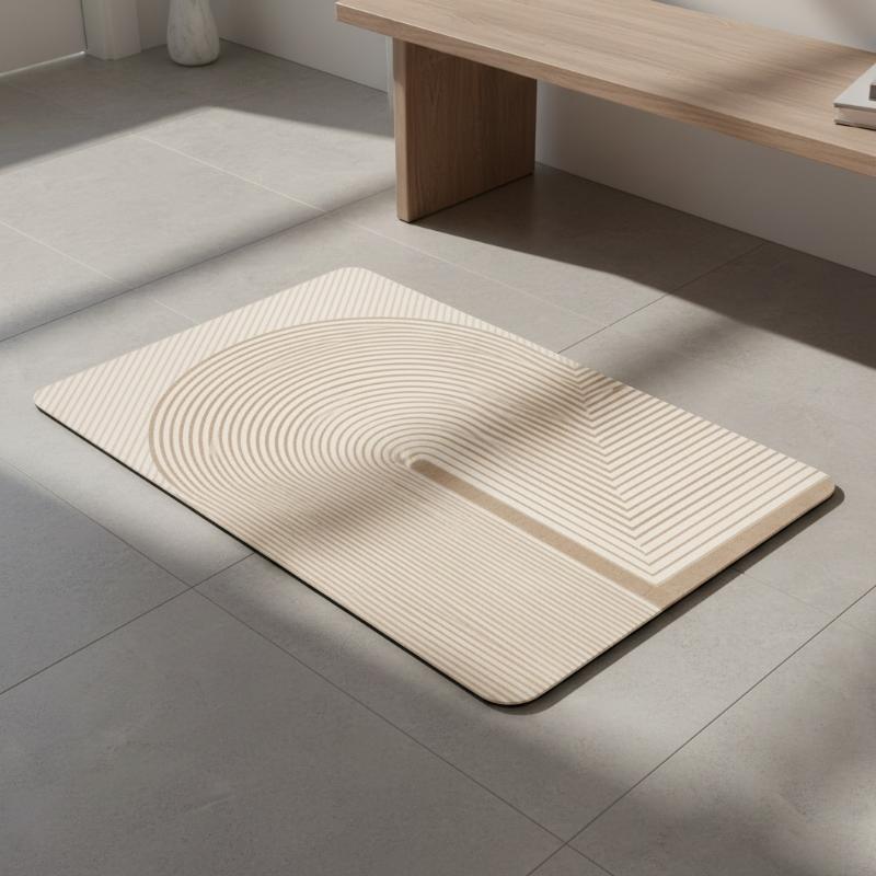 Beżowa mata łazienkowa z diato – Non Slip Bath Mat recenzja i cena