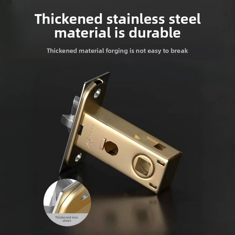 Wytrzymałe metalowe ciche zamk – Home Bathroom Lock recenzja i cena