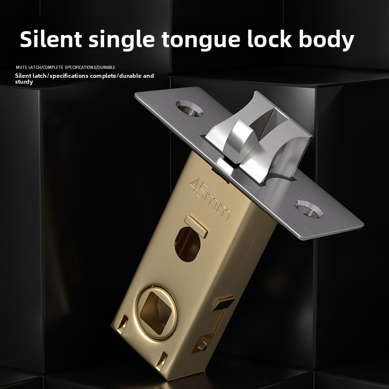 Wytrzymałe metalowe ciche zamk – Home Bathroom Lock recenzja i cena