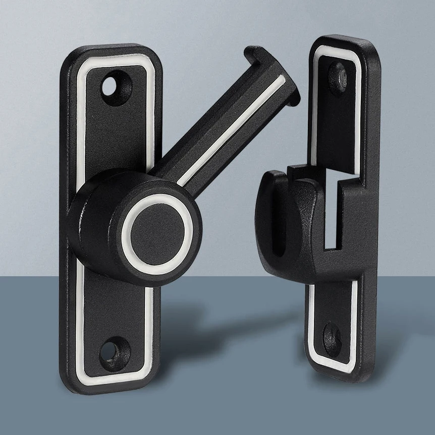 Czarne świecące zamek zatrzask – Home Bathroom Lock recenzja i cena
