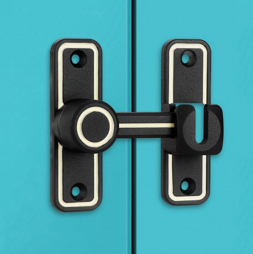 Czarne świecące zamek zatrzask – Home Bathroom Lock recenzja i cena