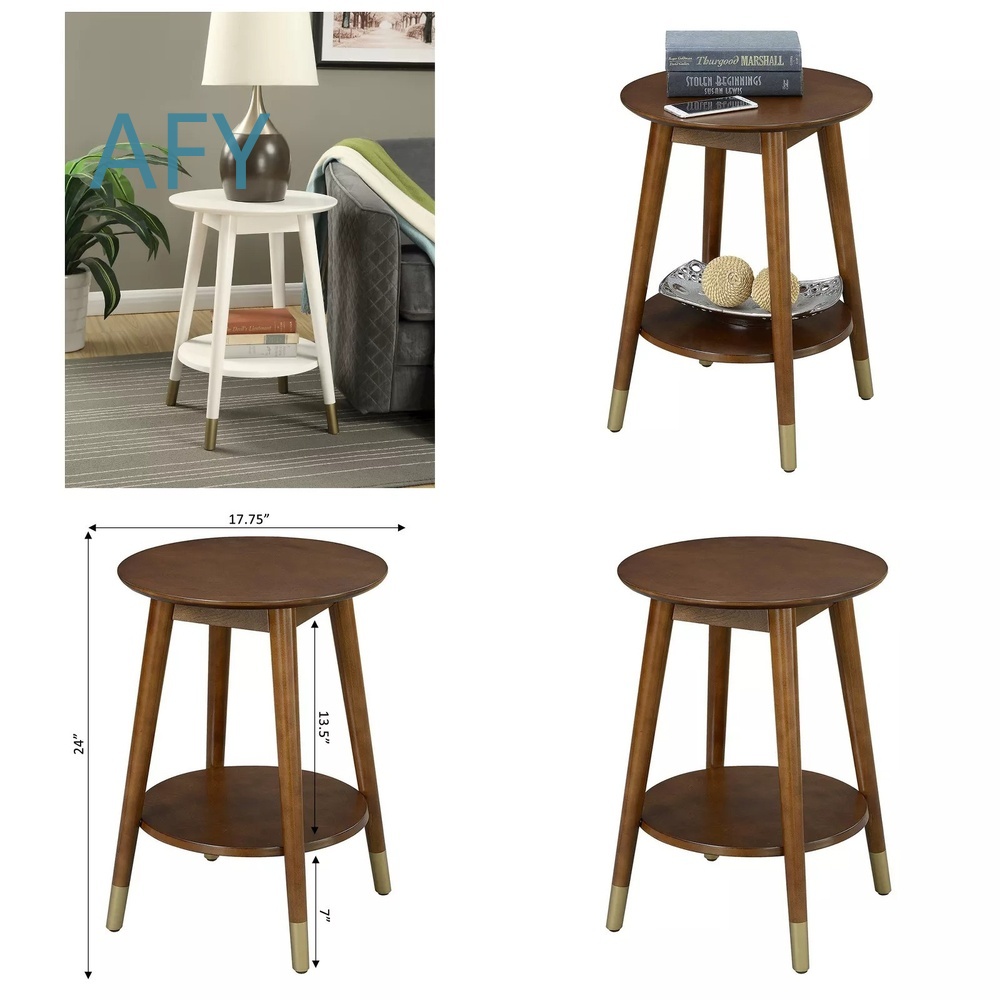 Drewniany stolik boczny z doln – Muji Home Storage recenzja i cena