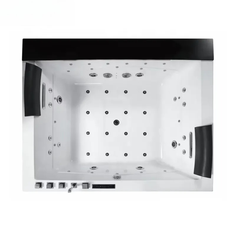 Podwójna wanna z hydromasażem  – Home Bathroom Jacuzzi Tub recenzja i cena