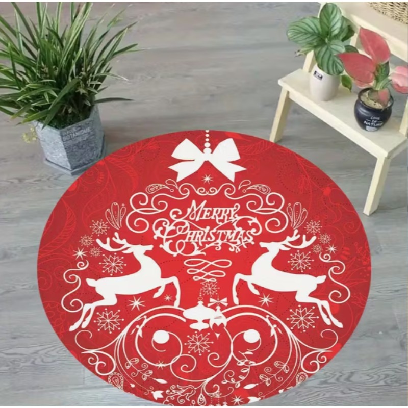 Dywan świąteczny z motywem Świ – Home Goods Bathroom Mats recenzja i cena
