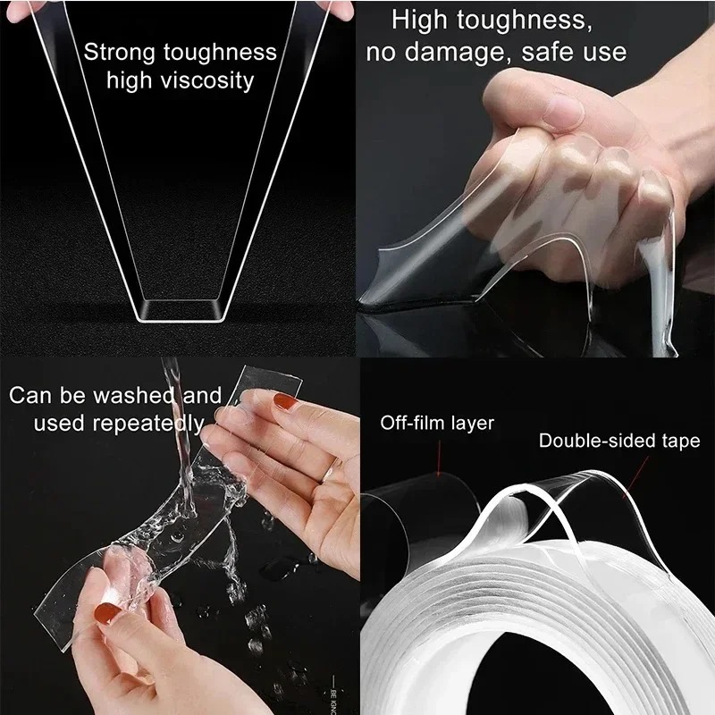 Nano Tape Super mocna dwustron – Home Bathroom Plumbing recenzja i cena
