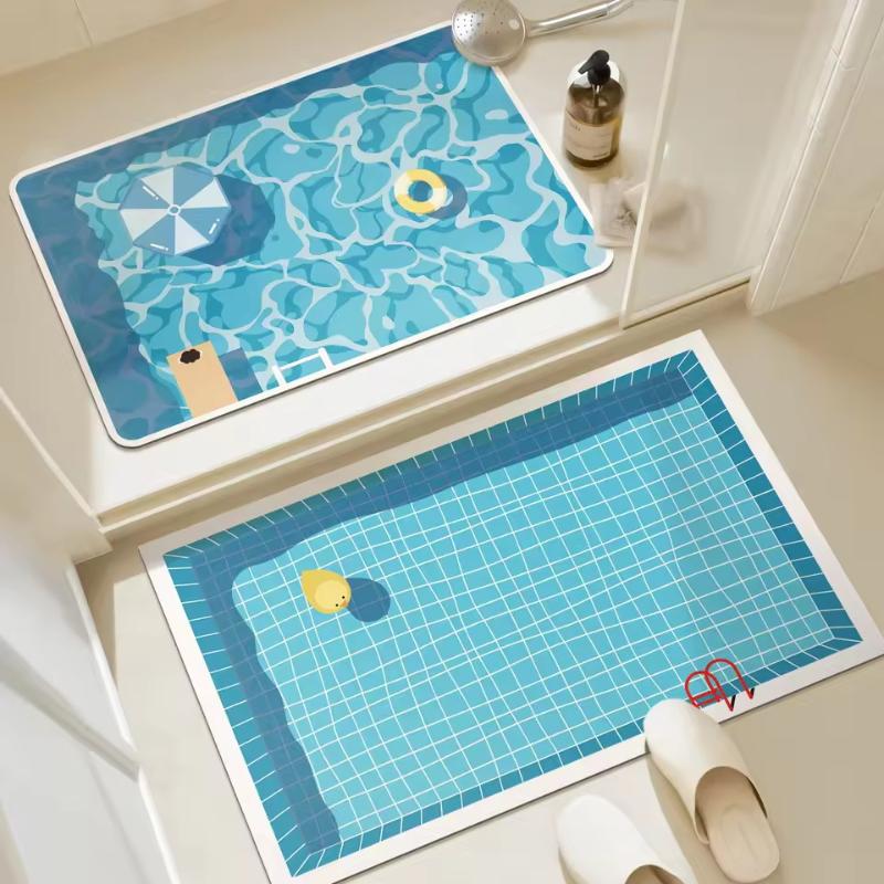 Gumowa mata antypoślizgowa do  – Jet Home Bathroom Mats recenzja i cena