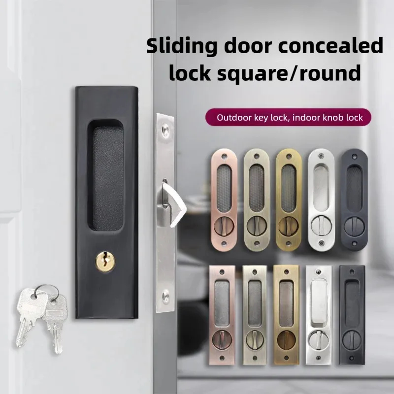 Wytrzymały czarny zamek hakowy – Home Bathroom Lock recenzja i cena