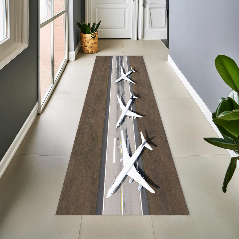 Dywanik filcowy o tematyce lot – Jet Home Bathroom Mats recenzja i cena