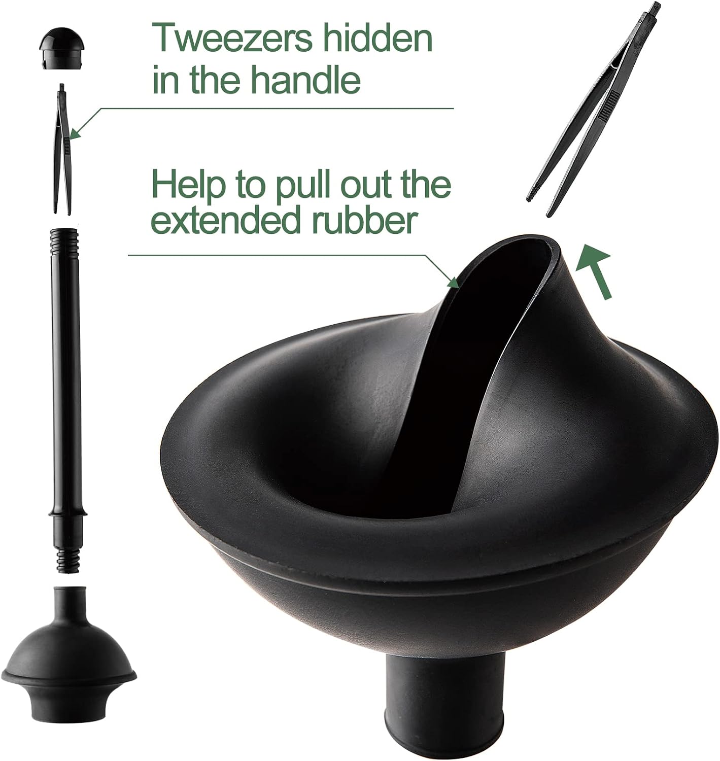 Zestaw 2 w 1: szczotka do WC i – Plunger Toilet recenzja i cena