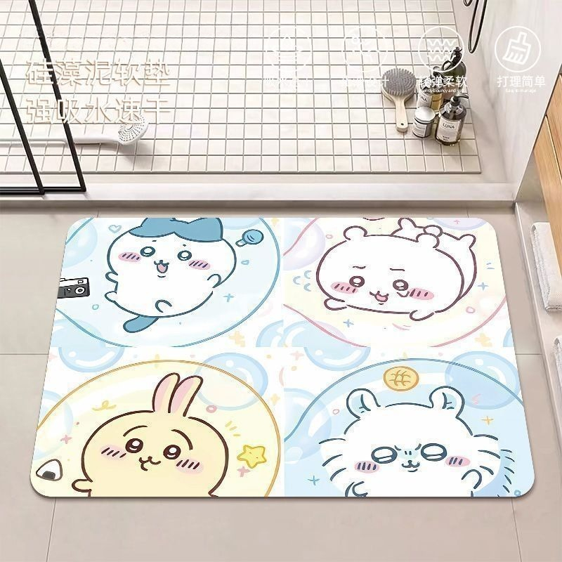 Anime Chiikawa Hachiware Usagi – Home Goods Bathroom Mats recenzja i cena