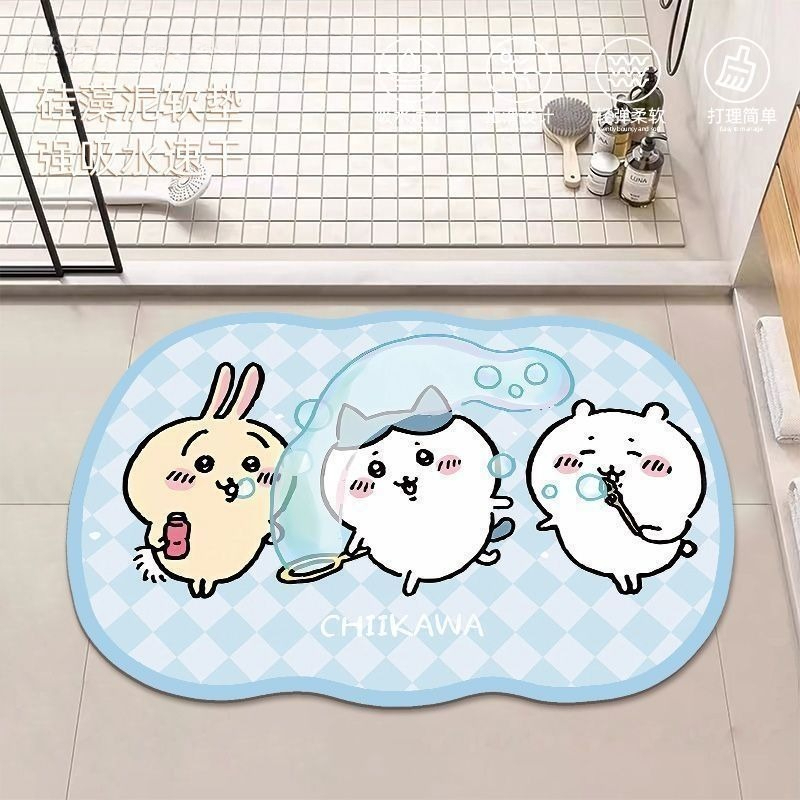 Anime Chiikawa Hachiware Usagi – Home Goods Bathroom Mats recenzja i cena