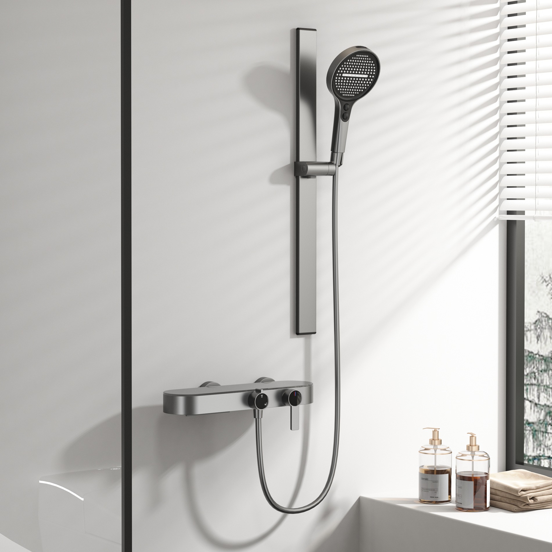 Zestaw prysznicowy w kolorze s – Home Bathroom Shower recenzja i cena