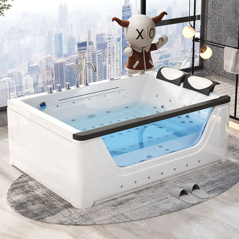 Akrylowa wanna z hydromasażem  – Home Bathroom Jacuzzi Tub recenzja i cena