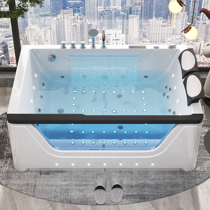 Akrylowa wanna z hydromasażem  – Home Bathroom Jacuzzi Tub recenzja i cena